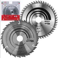 Bosch medienos pjovimo diskas 2608644654, 190mm, 30mm, 24/48 dantų, 2 vnt.
