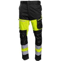 Hogert Kelnės HT5K369-3XL, 3XL, 240g/m², EN ISO 20471 1 klasė, OXFORD 300D, atspindintys spaudai, kišenės kelio apsaugoms