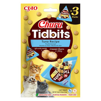 INABA Churu Tidbits Tuna - skanėstas katėms - 3x12g