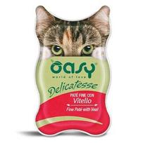 OASY Delicatesse Fine paté with Veal - šlapias kačių maistas - 85g