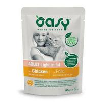 OASY Chunks in gravy Light in Fat Chicken - šlapias kačių maistas - 85g