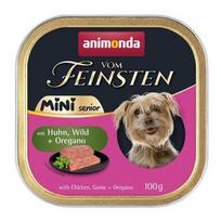 ANIMONDA Vom Feinsten Senior Mini Chicken with game and oregano - drėgnas ėdalas šunims - 100g