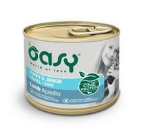 OASY One Protein Puppy  and  Junior Small/Mini Lamb - drėgnas ėdalas šunims - 200g