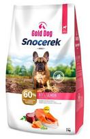 GOLD DOG Snocerek Small breeds jautiena ir lašiša - sausas maistas šunims - 5kg