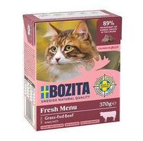 BOZITA Fresh Menu Beef Chunks in jelly - šlapias kačių maistas - 370g