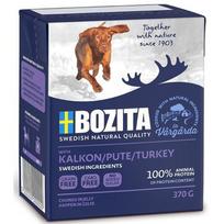 BOZITA Mėsos gabaliukai su kalakutiena želė – šlapias pašaras šuniui – 370g