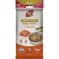 FARMINA N and D Quinoa Cat Skin  and  Coat Cream with Salmon box mono – skanėstas katei – 4x15g