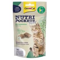 GIMCAT Nutri Pockets Insect with Catnip - skanėstas katėms - 60g