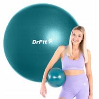 DrFit gimnastikos kamuolys fitnesui, pilatesui ir reabilitacijai, 25 cm, žalias