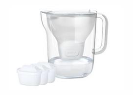 BRITA Style ESSENTIAL XL baltas filtravimo ąsotis + 3 x MX Pro Pure Performance filtras