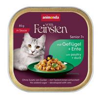 ANIMONDA Vom Feinsten Senior in Sauce Poultry and duck - šlapias kačių maistas - 85g