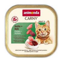 ANIMONDA Carny Adult Chicken and game - šlapias kačių maistas - 85g