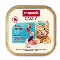ANIMONDA Carny Adult Chicken and trout - šlapias kačių maistas - 85g