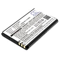 1200mAh Replacement Battery for Panasonic KX-TF200, KX-TU110, KX-TU110 EXC, KX-TU110 EXB