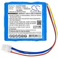 10200mAh Replacement Battery for SLE SLE6000 intensive care ventilator, Bellavista 1000 Respirator, H2B360, 300.784.000