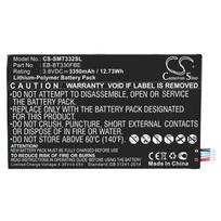 3350 mAh for Samsung EB-BT330FBE,GH43-04112A;GH43-04112B