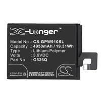 Replacement Battery for Google G526Q, Pixel 9a, GXQ96, GTF7P, G3Y12, Li-Polymer 4950mAh