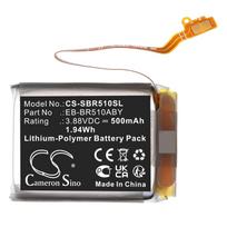 Replacement Battery for Samsung EB-BR510ABY, Galaxy Buds Pro 2, SM-R510, EP-QR510 Charging Case, Li-Polymer 500mAh