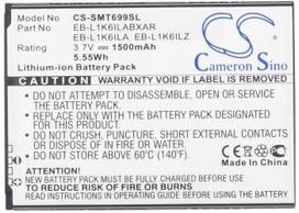 1500 mAh for Samsung EB-L1K6ILA,EB-L1K6ILZ,EB-L1K6ILABXAR