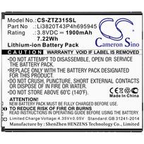 1900 mAh for ZTE Li3820T43P4h695945