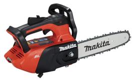 Makita cordless top handle chainsaw 18V in signal red DUC258Z02