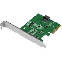 Icy Dock MB408A5 "EXLink" MCIO 4i (SFF-TA-1016) to PCIe 5.0 x4 adapter