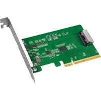 Icy Dock MB409A5 "EXLink" MCIO 8i (SFF-TA-1016) to PCIe 5.0 x8 adapter