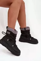 Moteriški žieminiai batai su užtrauktuku Lee Cooper
