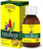 Tzmo Ayurmed, Coughend, be cukraus, nuo sauso kosulio, sirupas, 100 ml, unisex