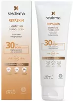 Sesderma, Repaskin, apsauginis ir atkuriamasis, prieš saulės poveikį, skystis, SPF 30, 200 ml, moterims