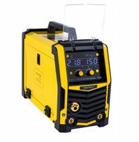 Magnum Półautomat spawalniczy invertorowy MIG-217 ALU-PULS SYNERGIA MMA 230V, 200A/60%, GP50,MB15/3, D100/D200 (31595) | 31595 | 5905323122833