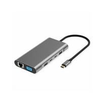 Value Stacja dokująca typu C, HDMI 4K, DP, VGA, Gigabit Ethernet, USB-C, USB-A, PD | 7630049660816 | 7630049660816