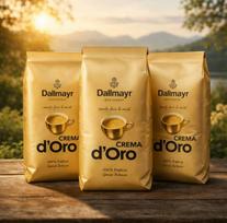 Dallmayr Crema d'Oro – kavos pupelės, 1 kg