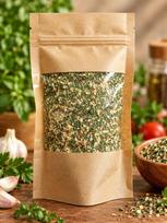 Prieskoniai „Tzatziki“ padažui (česnakai, jūros druska, svogūnai, paprika, mėtos) 100 g