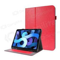 Samsung Galaxy Tab A9 8.7, Tab A11 8.7 dėklas "Folding Leather" (raudonas)