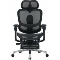 Biuro kėdė Sihoo Fotel biurowy C500 V2 Ultra Black su pakoju (C500-V2-B101-JT) | C500-V2-B101-JT | 4820216980189