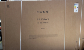SALE OUT. Sony K85S35BP Bravia 3 85" (215cm) 4K Ultra HD Smart Google D-LED TV | SALE OUT. Sony | TV | K85S35BP Bravia 3 | 85