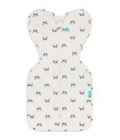 Plonas miegmaišis kūdikiui Love To Dream Swaddle UP Panda, smėlio sp., 62 cm x 29 cm