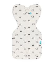 Plonas miegmaišis kūdikiui Love To Dream Swaddle UP Panda, smėlio sp., 62 cm x 29 cm