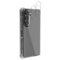 Samsung Galaxy Z FOLD 6 atsparus smūgiams dėklas ir 2 Phonillico® objektyvo apsaugos stikliukai