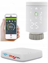 Termostatinė galvutė TUYA ZigBee su WiFi valdymo pultu