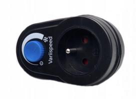 Ventiliatoriaus greičio valdiklis VariiSpeed, 300 W, su reguliatoriumi