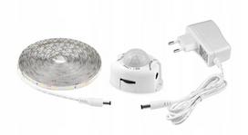 LED juostelė su judesio jutikliu, 4 m, 230V, spintai arba po lova