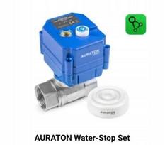 Vandens nuotėkio jutiklis ir vožtuvas AURATON SMART Water STOP 1/2" WiFi komplektas SUPLA kc680