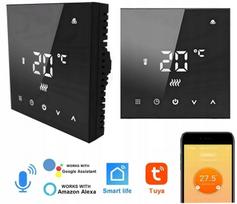 Sieninis termostatas su lietimui jautriu LED ekranu, WiFi, TUYA, TERSCP
