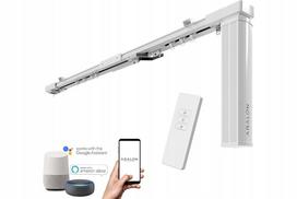 Elektrinė užuolaidų bėgelis ABALON WiFi, valdymas programėle, 3 m