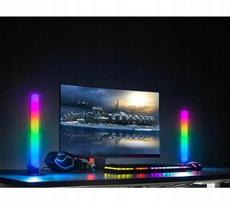 Stalas su RGB apšvietimu ir mikrofonu TRACER, valdymas per TUYA programėlę