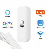 Belaidis temperatūros ir drėgmės jutiklis WIFI Tuya Smart Life