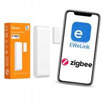 Langų ir durų atidarymo jutiklis SONOFF Zigbee SNZB-04PR2, suderinamas su Ewelink ir Zigbee2mqtt