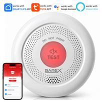 Dūmų jutiklis Tuya WiFi, 10 metų, EN14604 sertifikatas